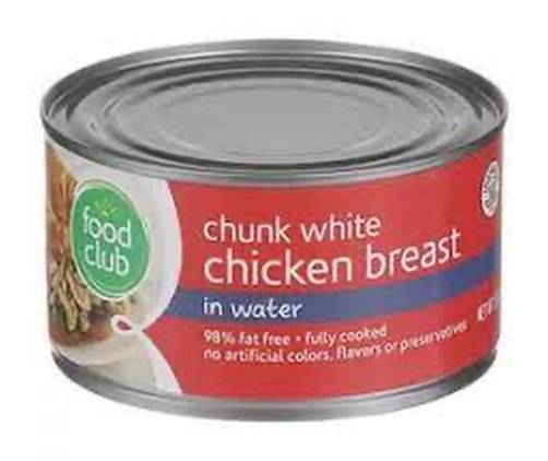 Food Club Chunk White Chicken in Water 12 oz