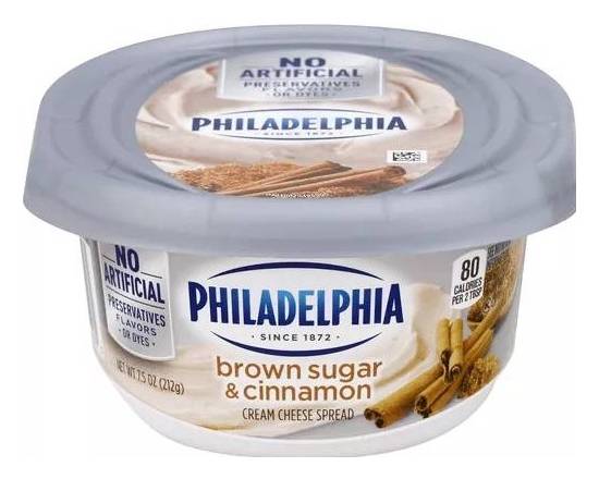 Philadelphia Cream Cheese Spread Brown Sugar & Cinnamon 7.5 oz