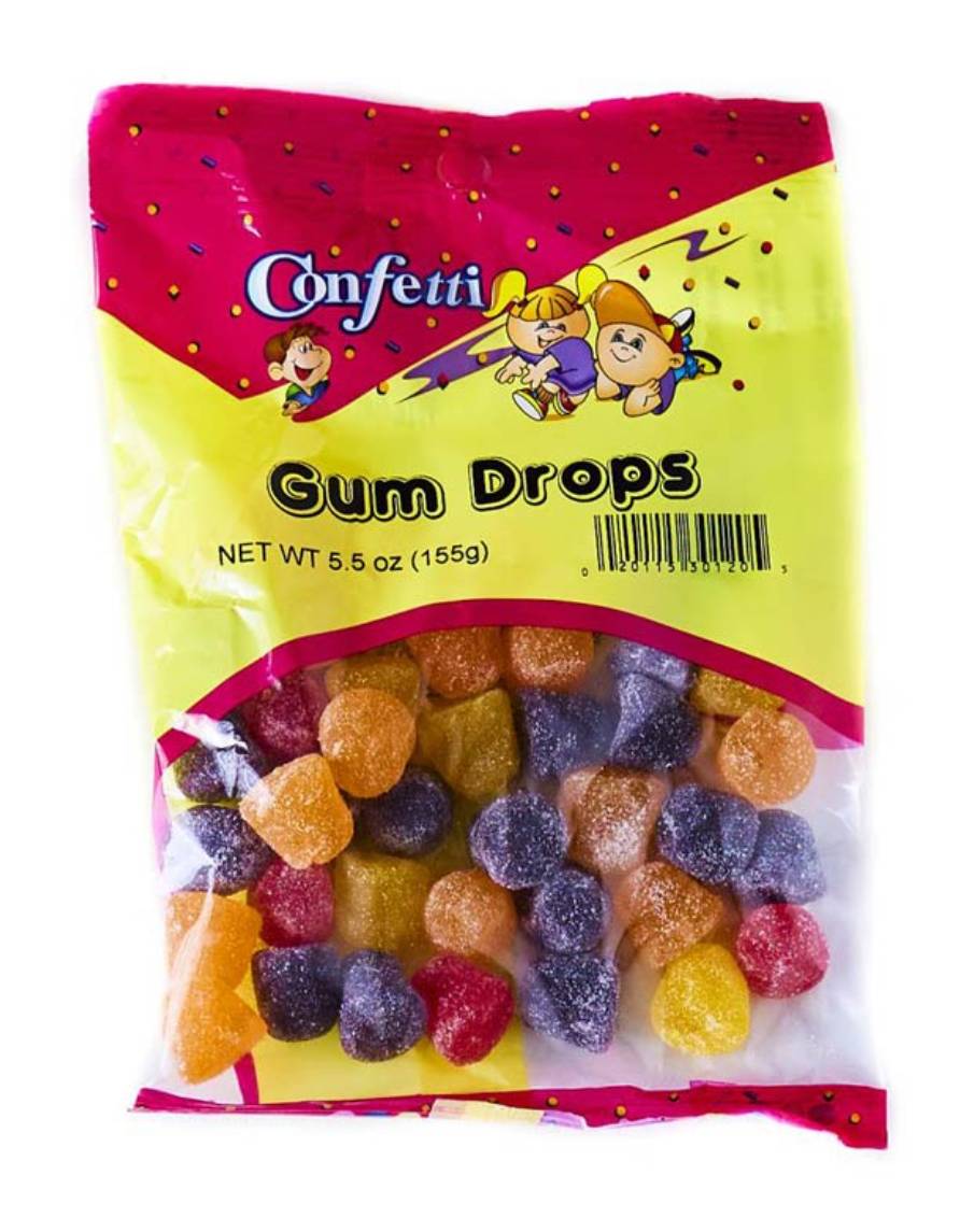 Confetti Gum Drops 5.5 oz