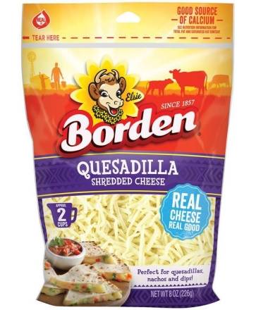 Borden Shredded Quesadilla 8 oz