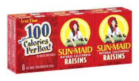 Sun-Maid Raisins 6-30 g