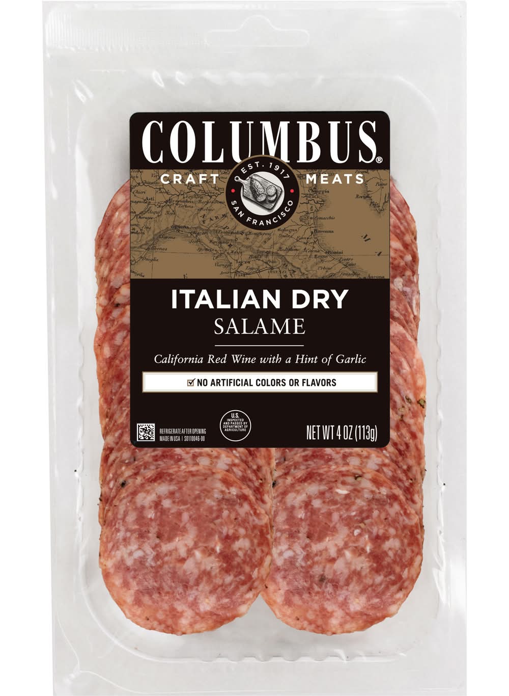 Columbus Italian Dry Salame 4 oz