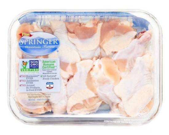 Springer Mountain Farms Antibiotic Free Chicken Thighs / Caderas Naturales Approx 2.25 lbs