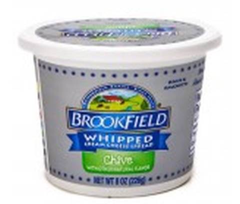 Brookfield Whipped Cream Cheese Spread Chive 8 oz