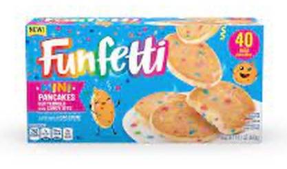 Funfetti Mini Buttermilk Pancakes with Candy Bits 40 ct