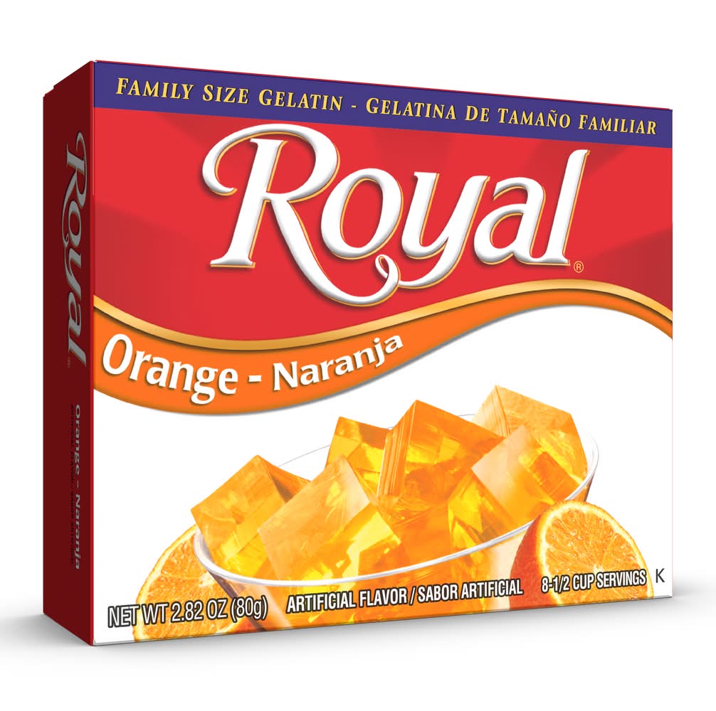 Royal Gelatina Orange 2.8 oz