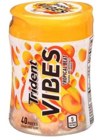 Trident Vibes Tropical Beat 40 ct