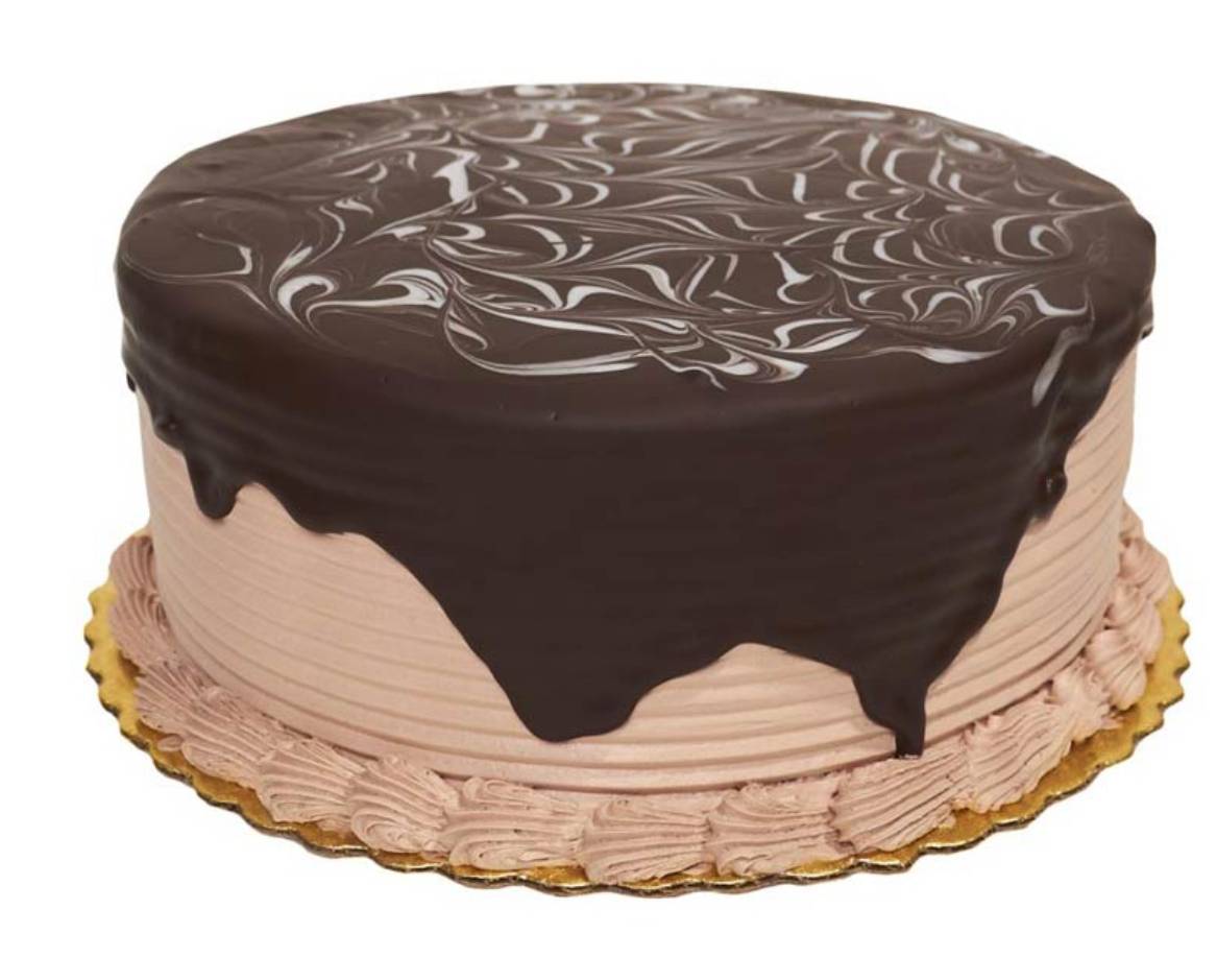 Bizcocho Doble Piso de Truffas de Chocolate 