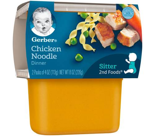 Gerber Chicken Noodle Dinner for Sitter 2-4 oz