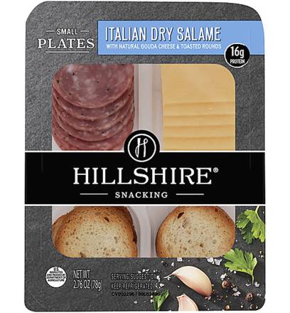 Hillshire Small Plates Italian Dry Salame & White Cheddar 2.76 oz 2
