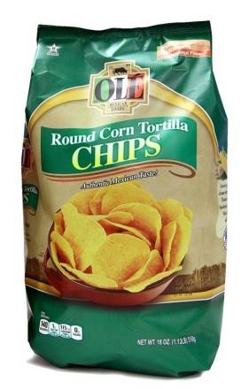 Olé Round Tortilla Chips 18 oz