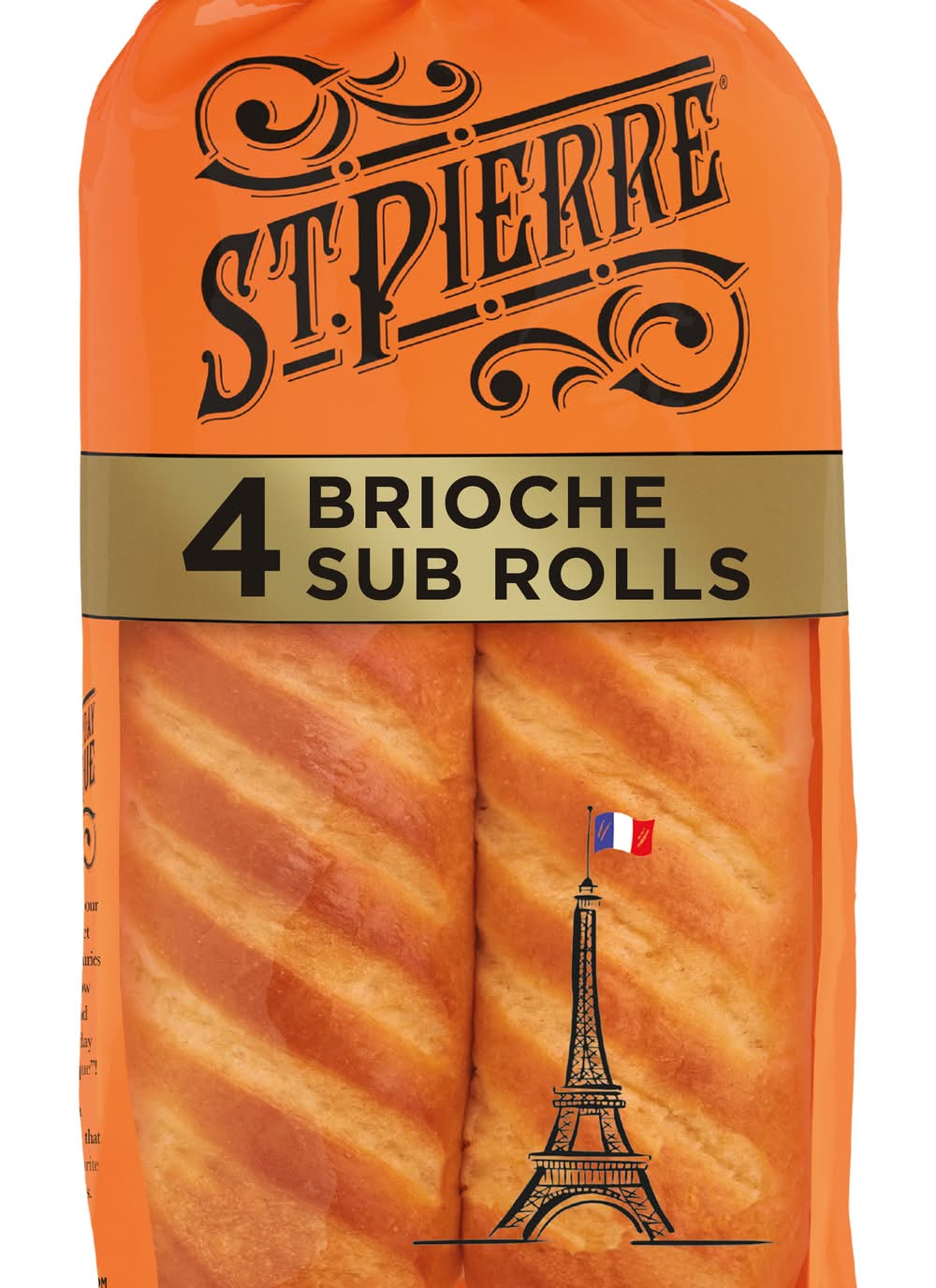 St Pierre 4 Brioche Sub Rolls 11.9 oz