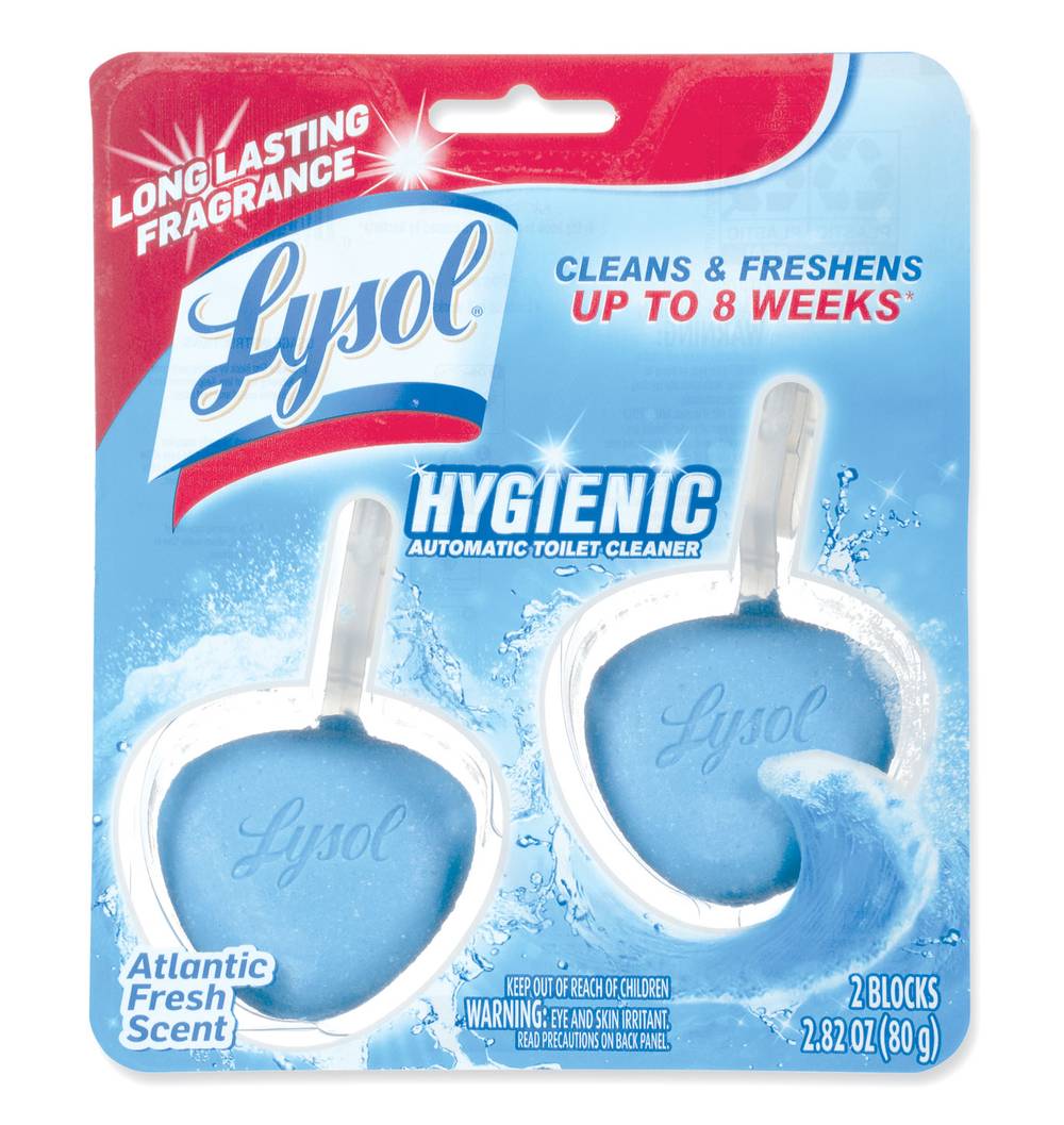Lysol In-The-Bowl Toilet Bowl Cleaner Atlantic Fresh Scent 2.82 oz