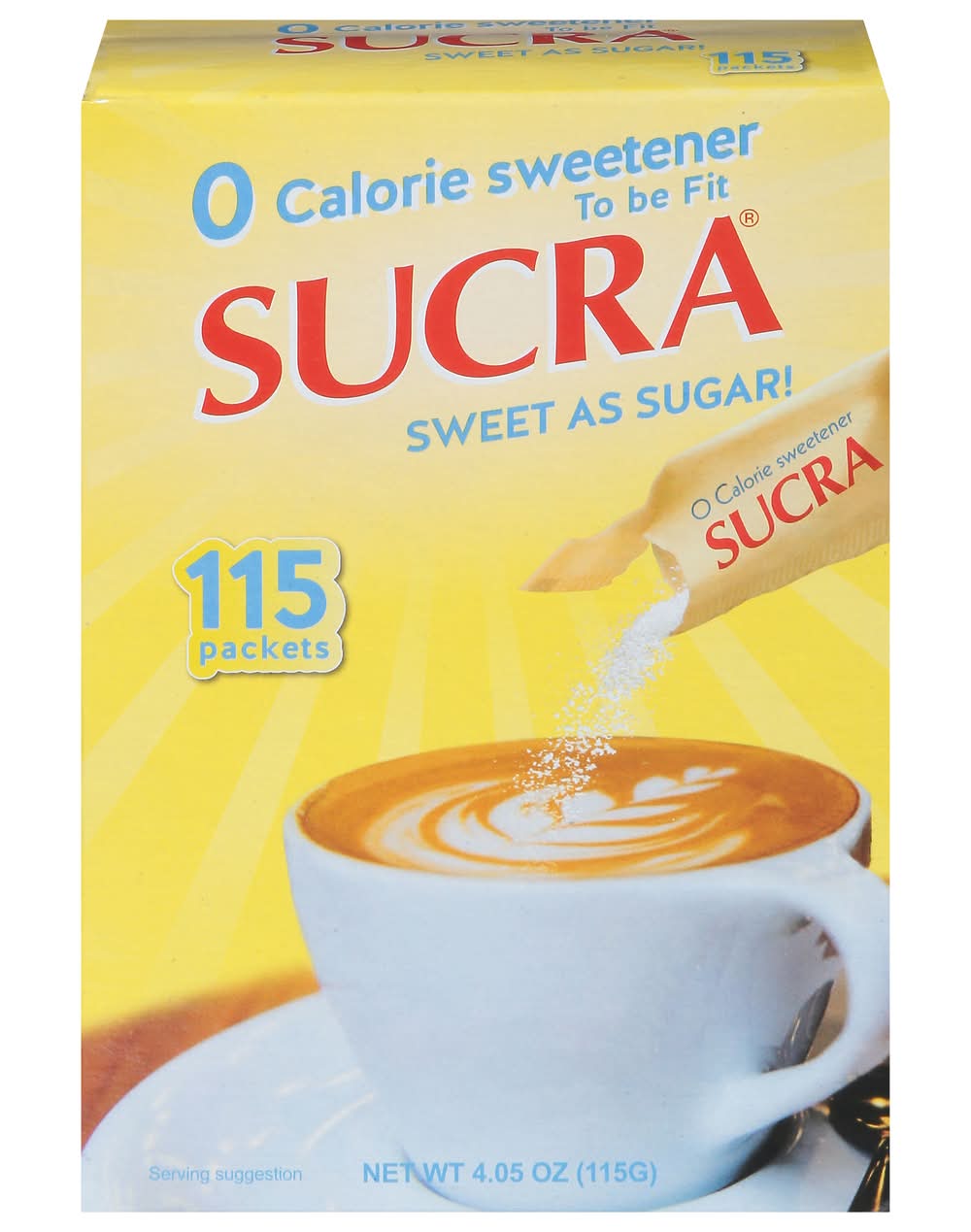 Sucra 0 Calorie Sweetener 115 ct
