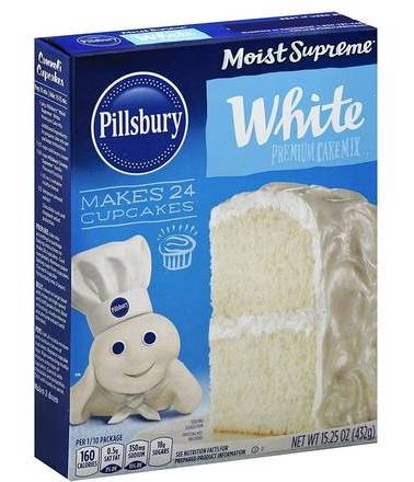Pillsbury Moist Supreme Premium Cake Mix White 15.25 oz
