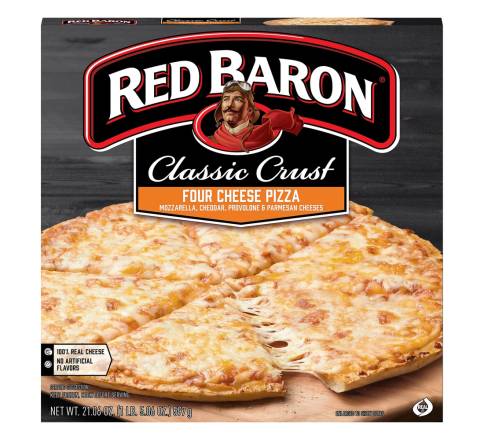 Red Baron Classic Crust  Four Cheese Pizza 20.66 oz