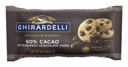Ghirardelli 60% Cacao Bittersweet Chocolate Chips 10 oz