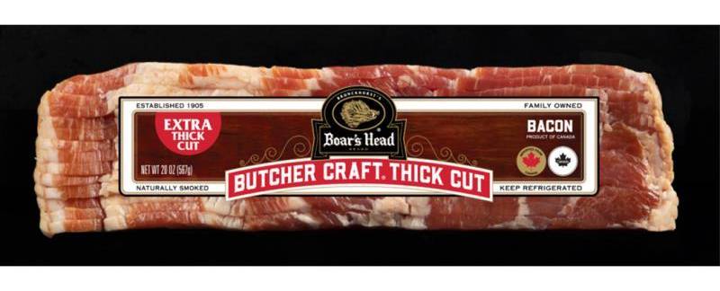 Boar's Head Butcher Craft Thick Cut Bacon 20 oz