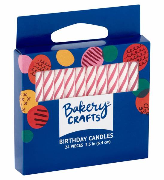 Bakery Crafts Birthday Candles 24 ct