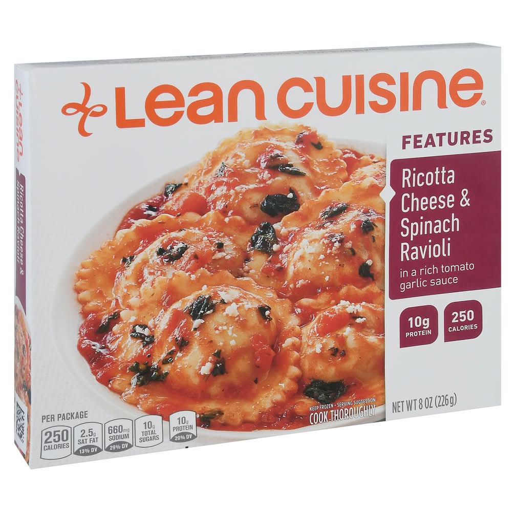 Lean Cuisine Ricotta Cheese & Spinach Ravioli