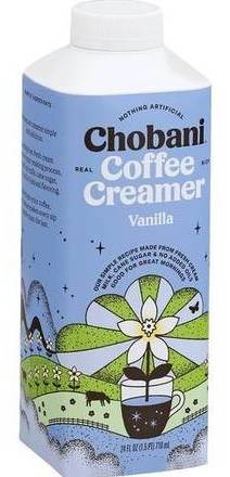 Chobani Coffee Creamer Vanilla 24 oz