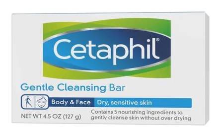 Cetaphil Gentle Cleansing Bar 4.5 oz