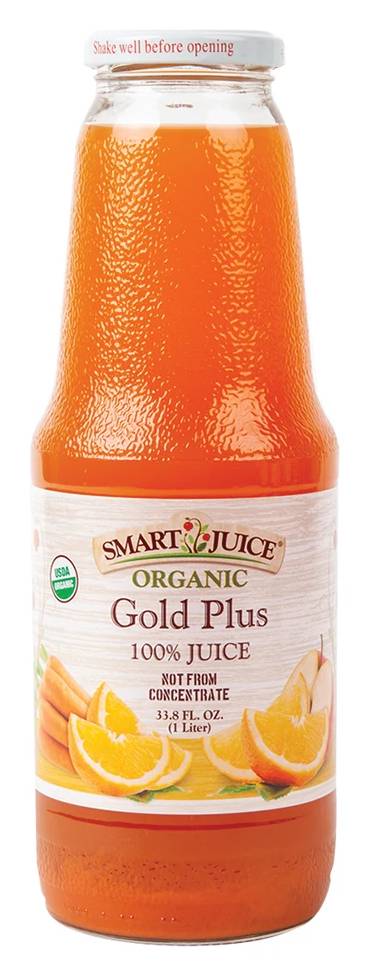Smart Juice Organic Gold Plus 100% Juice 33.8 oz