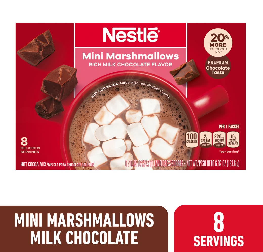 Nestle Hot Cocoa Mini Marshmallows 8-0.85 oz