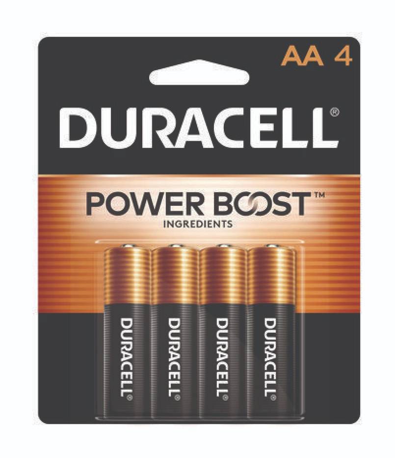 Duracell AA Power Boost Batteries 4 ct