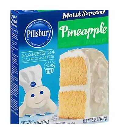 Pillsbury Moist Supreme Premium Cake Mix Pineapple 15.25 oz