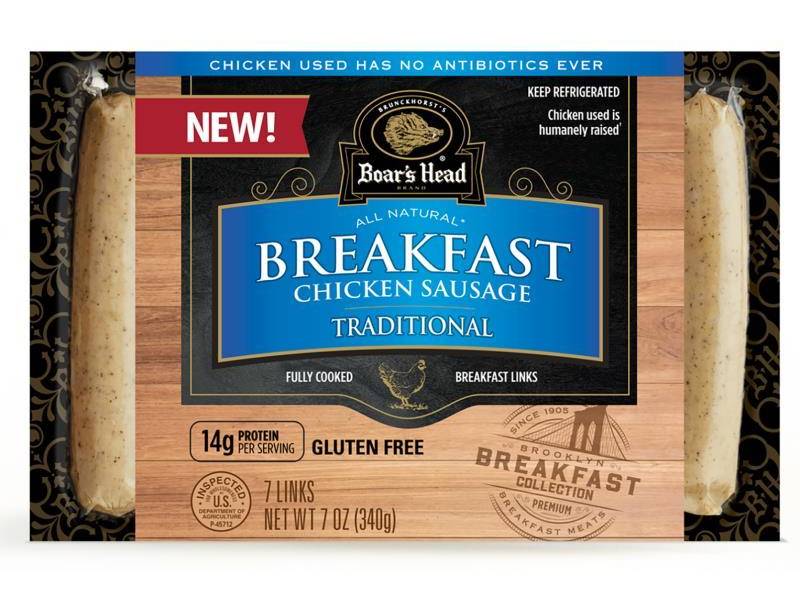 Boar's Head Breakfast Chicken Sausage Links 7 oz
