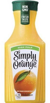 Simply Orange (High Pulp) 46 oz