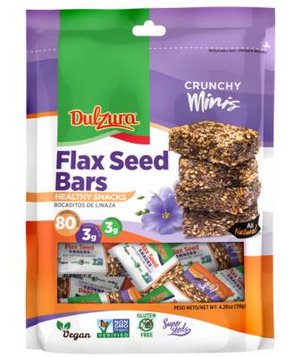 Dulzura Flaxseed Bars 4.8 oz