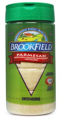Brookfield Grated Parmesan Cheese 8 oz
