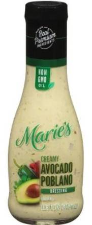 Marie’s Creamy Avocado Poblano Dressing 11.5 oz