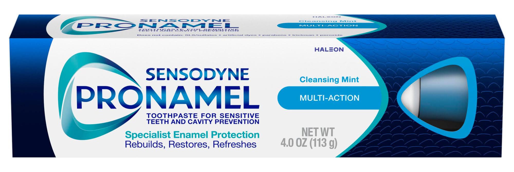 Sensodyne Pronamel Multi-Action Toothpaste Cleansing Mint 4 oz