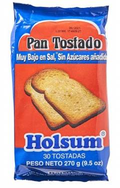 Holsum Pan Tostado Bajo en Sal 9.6 oz