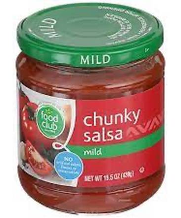 Food Club Chunky Salsa Mild 15.5 oz