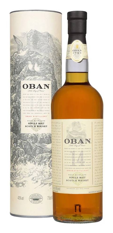 Oban 14 Year Old Single Malt Scotch Whisky 750 ml