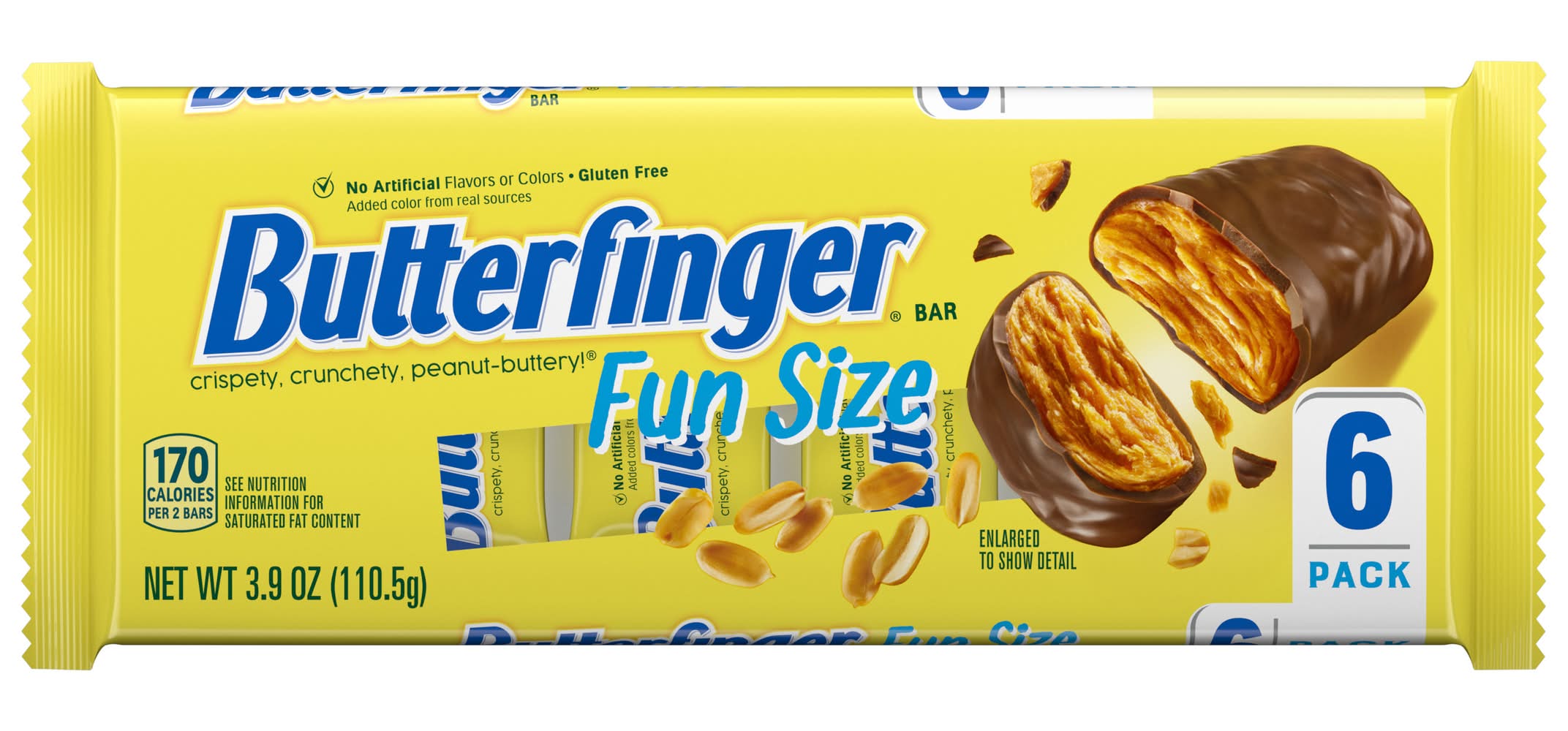 Butterfinger Fun Size 6 Pack 3.9 oz