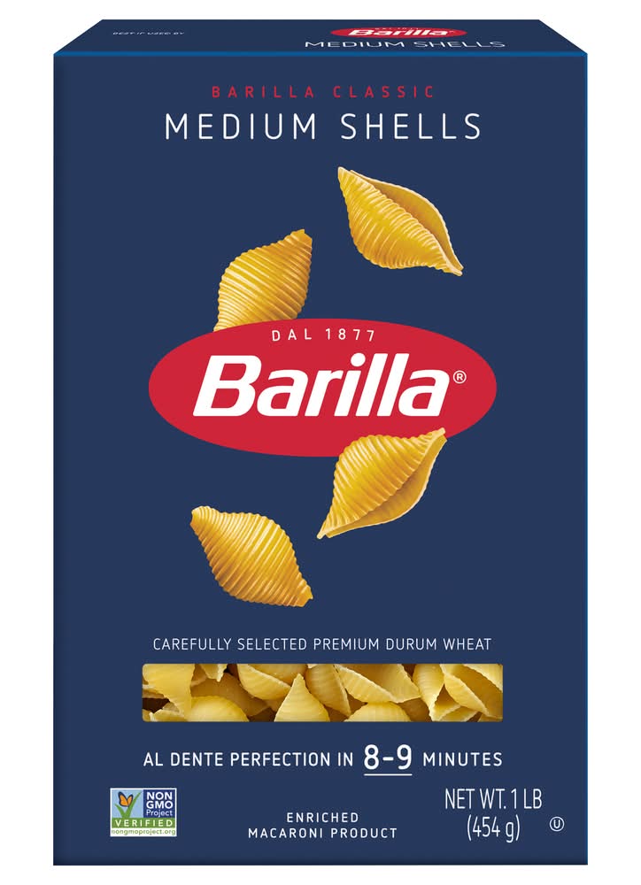 Barilla Medium Shells 16 oz
