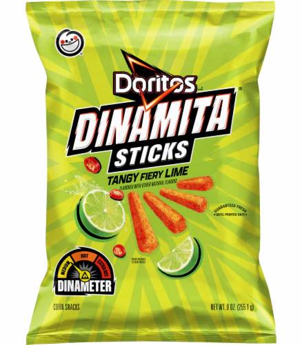 Doritos Dinamita Sticks Tangy Fiery Lime 7.38 oz
