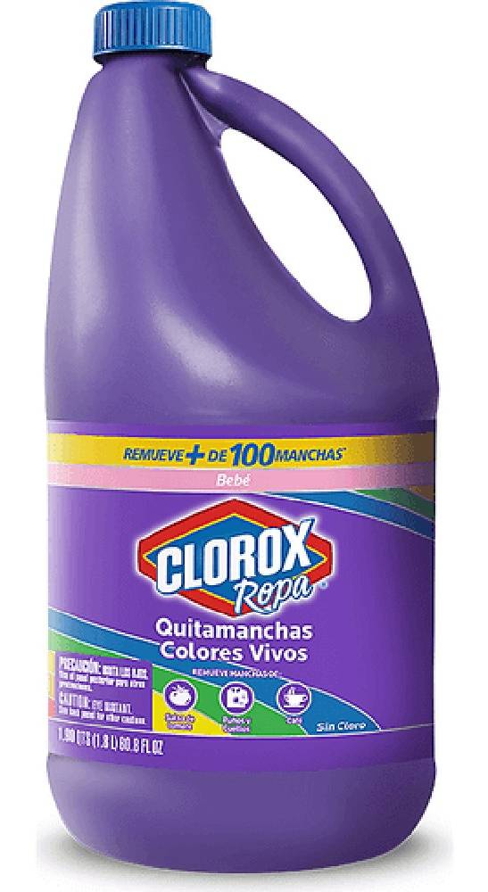Clorox Ropa Bebe Quitamanchas Colores Vivos 60.8 oz