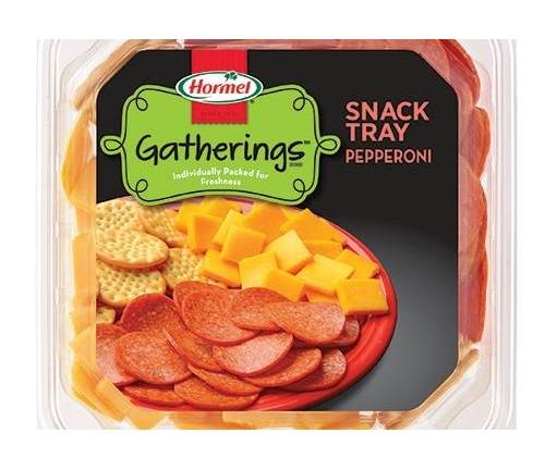 Hormel Snack Tray Pepperoni 14 oz
