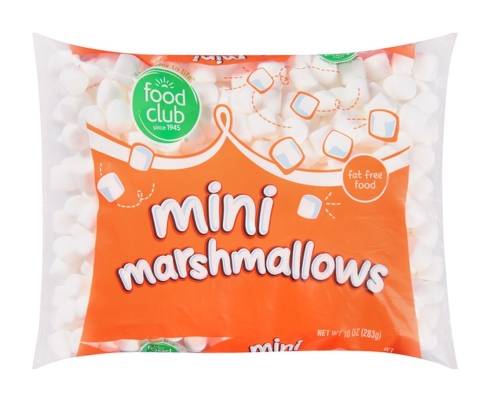Food Club Mini Marshmallows 10 oz