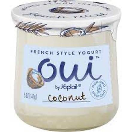 Yoplait Oui Coconut 5 oz