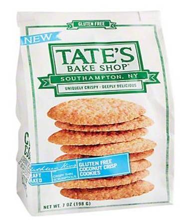 Tate’s Gluten Free Coconut Crisp 6 oz