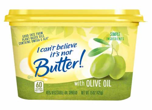 I Can't Believe It's Not Butter! with Olive Oil 15 oz