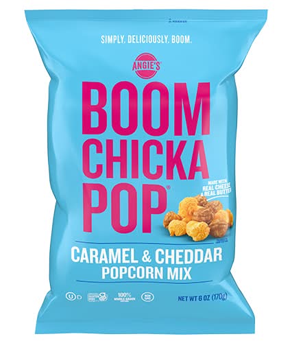 Boom Chicka Pop Caramel & Cheddar Popcorn Mix 6 oz