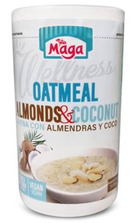 Maga Wellness Oatmeal with Almonds and  Coconut 11.3 oz